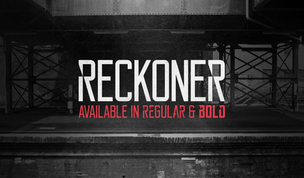 Reckoner Typeface